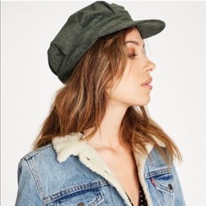 NWT Brixton Corduroy Hat